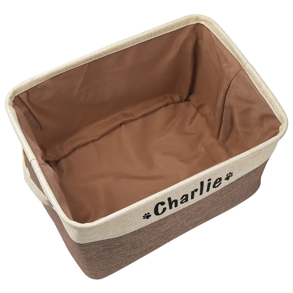 Insige customed dog toys storage bins