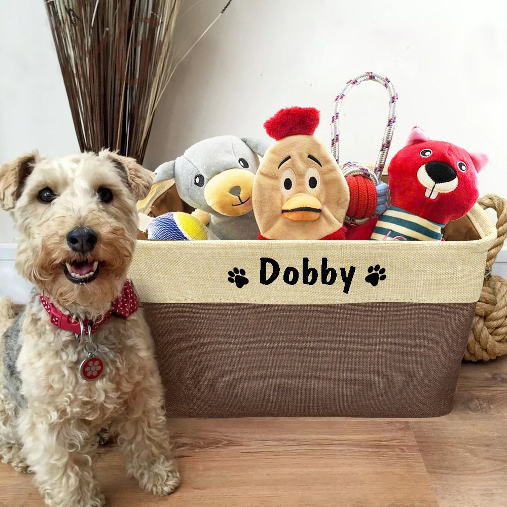 Insige customed dog toys storage bins