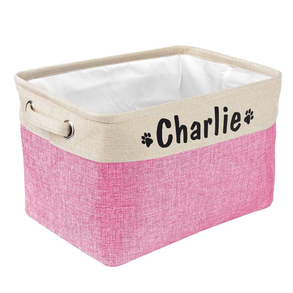 Insige customed dog toys storage bins