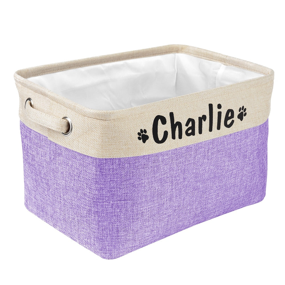 Insige customed dog toys storage bins