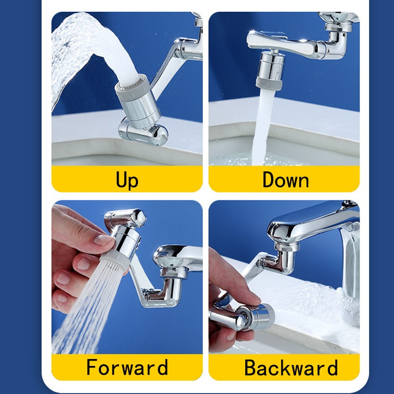 Stainless steel Universal 1080 °Swivel Robotic arm.