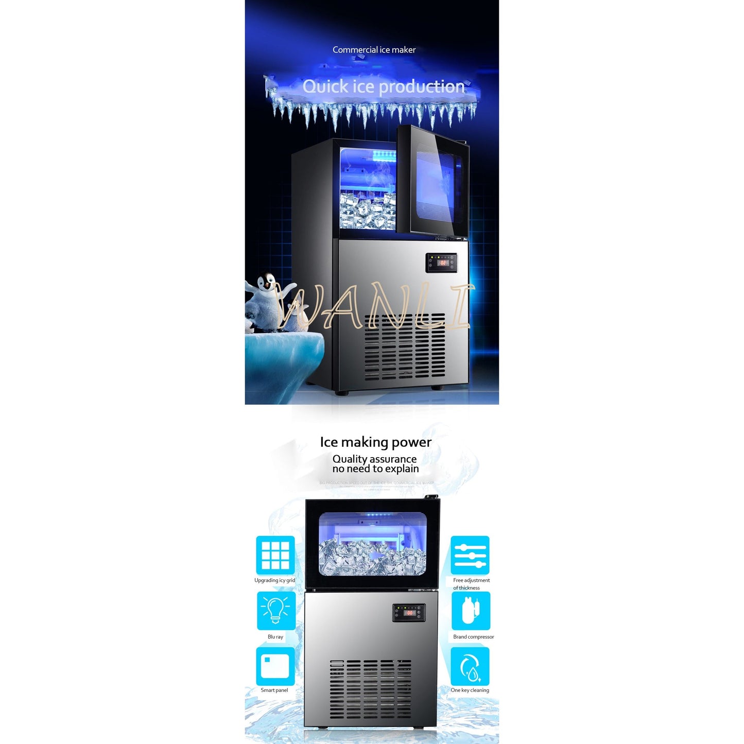 Top-Rated Automatic Ice Machine Maker - Convenient & Fast