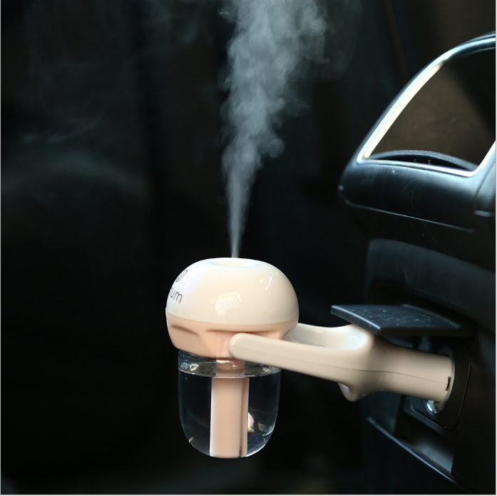 Car Humidifier Air Purifier Freshener Essential Oil Diffuser.
