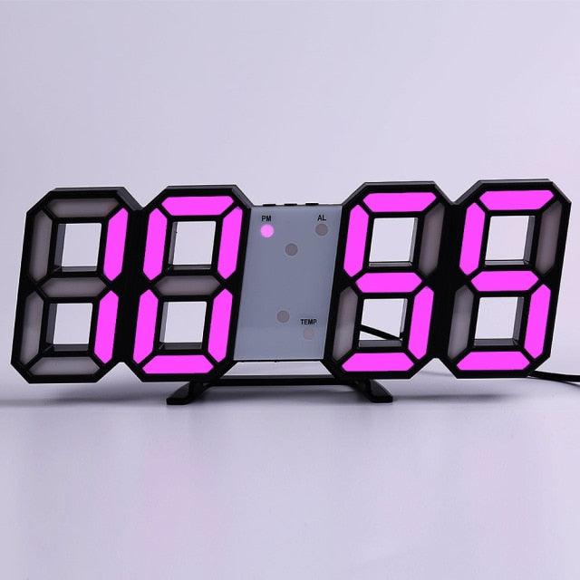 LED Digital Wall Clock - Modern and Stylish Timepiece