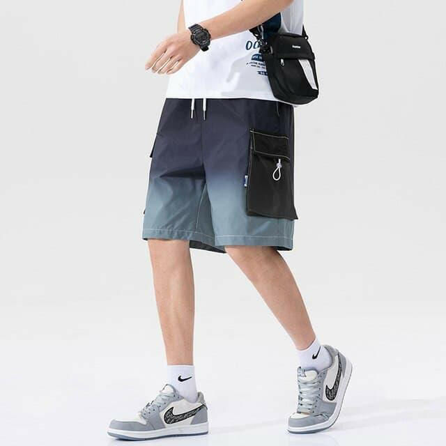 Men's Contrast Color Shorts - Stylish and Comfortable