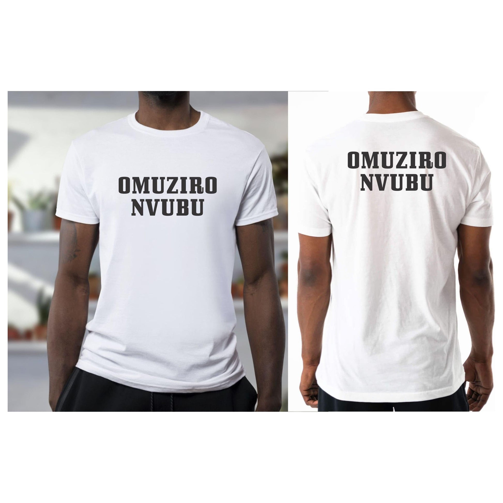 Omuziro NVUBU Round Neck T-Shirt - Nakinsige