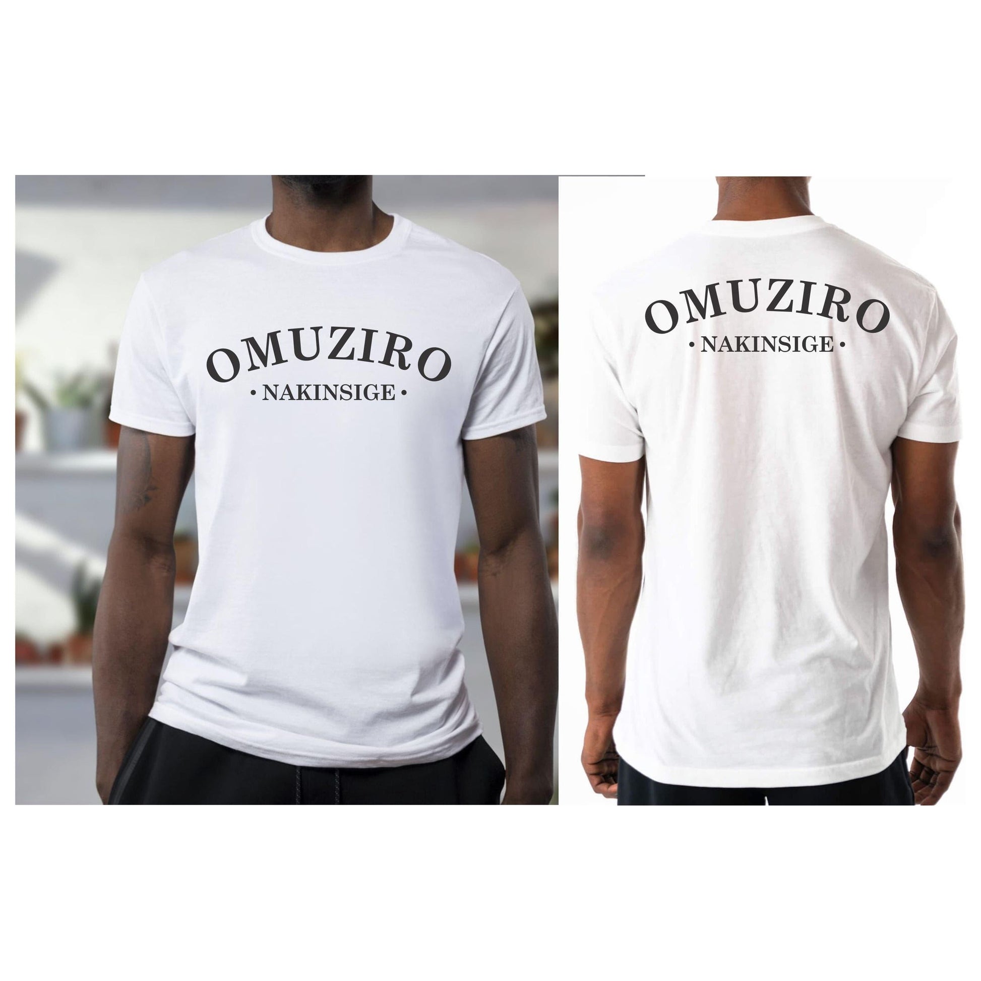 Omuziro Nakinsige Round Neck T-Shirt - Nakinsige