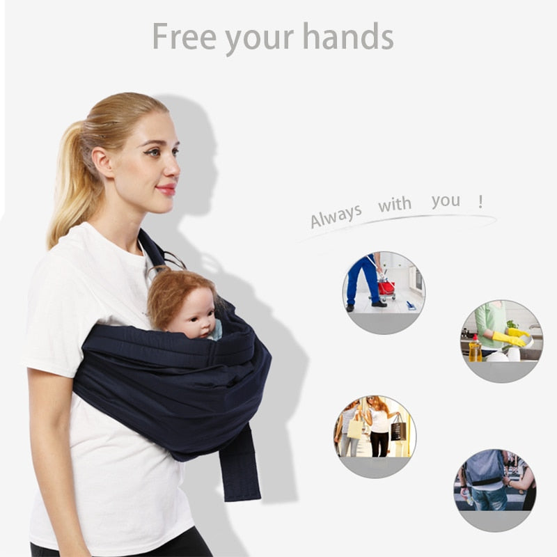 CUBY Baby Carrier Breathable Adjustable carrier soft Sling.