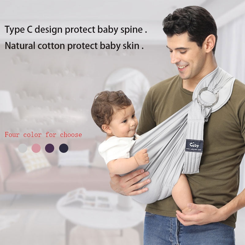 CUBY Baby Carrier Breathable Adjustable carrier soft Sling.