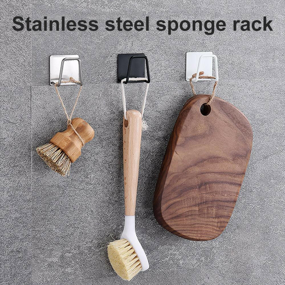 Stainless Steel Sink Sponge Rack - Nakinsige