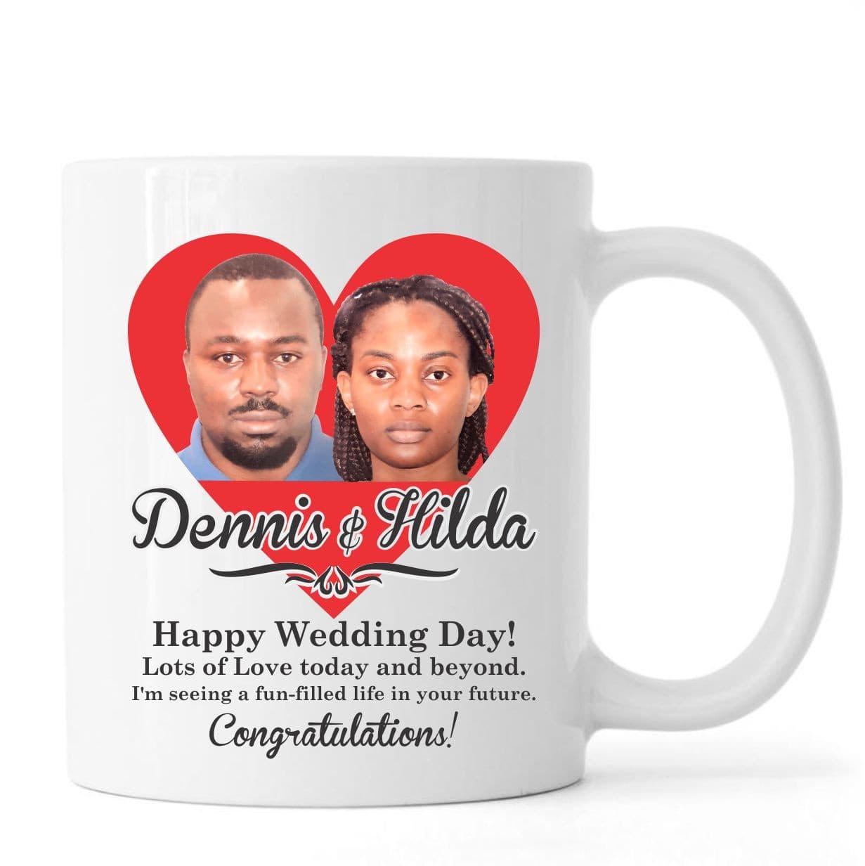 Wedding Day Mug Gift - Cherish Your Special Day