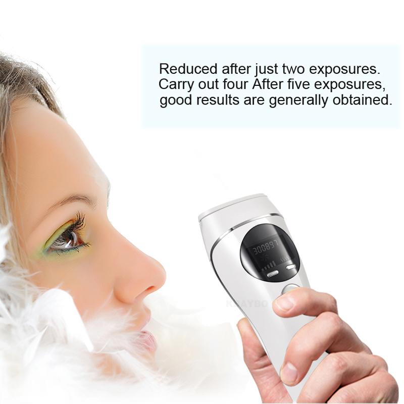 Safe and Painless: IPL hair removal has been proven to be gentle, high safety, no side effects, and painless