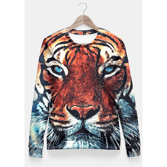 Tiger Fitted Waist Sweater Women.